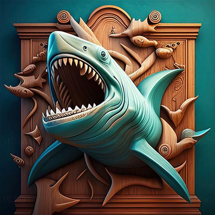 3D модель Гра Hungry Shark Evolution (STL)